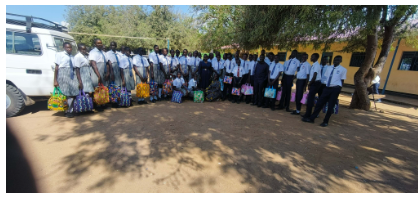 300 Students empowered with Dignity Kits on International Day of the Girl Child.